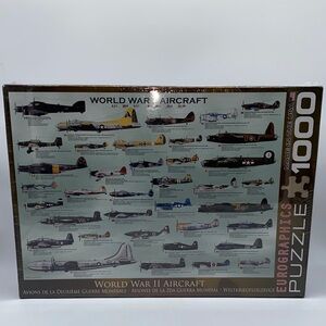 Eurographics World War II Aircraft Jigsaw Puzzle 1000 Pieces